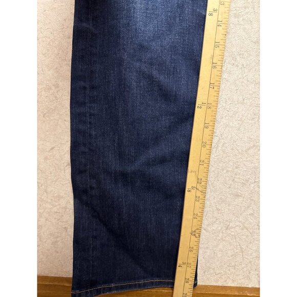 Big Star Women's Jeans Nina Denim Blue Mid Rise Boot Cut Distressed Size 29R 29 - Picture 7 of 11